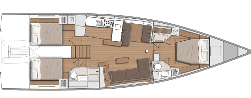 Beneteau First Yacht 53 (On y va)  - 2