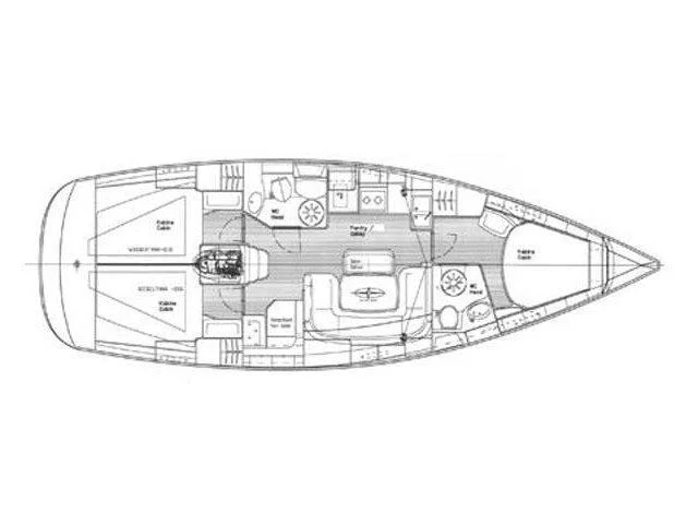 Bavaria 39 Cruiser (Kinky) Plan image - 3