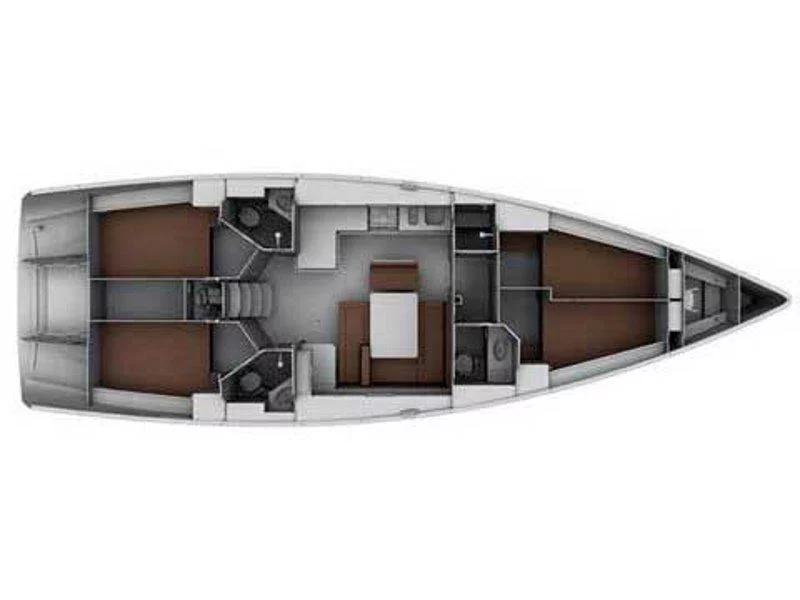 Bavaria Cruiser 45 (Albatros) Plan image - 3