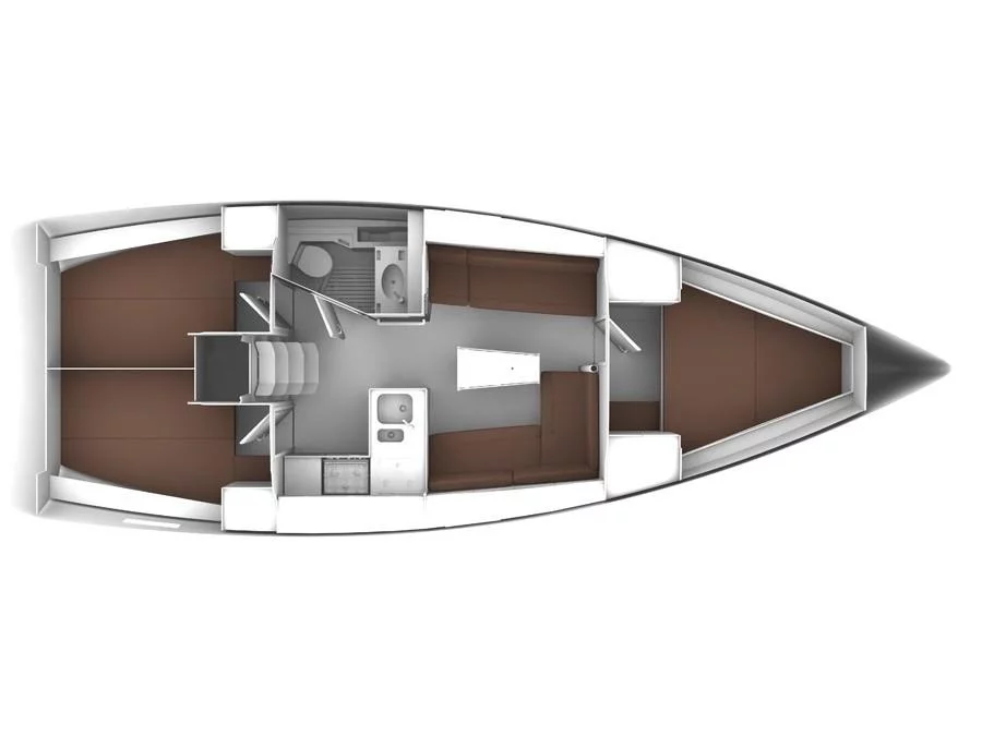 Bavaria Cruiser 37 (TAKIS II) Plan image - 5