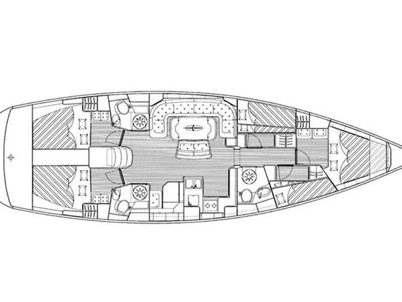 Bavaria 50 Cruiser (Agamemnon) Plan image - 19