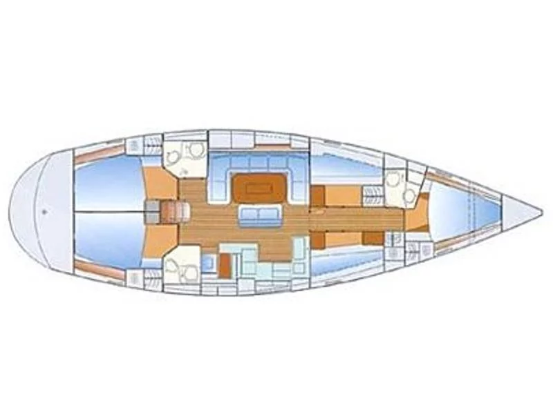 Bavaria 50 Cruiser (Wild Angel) Plan image - 1