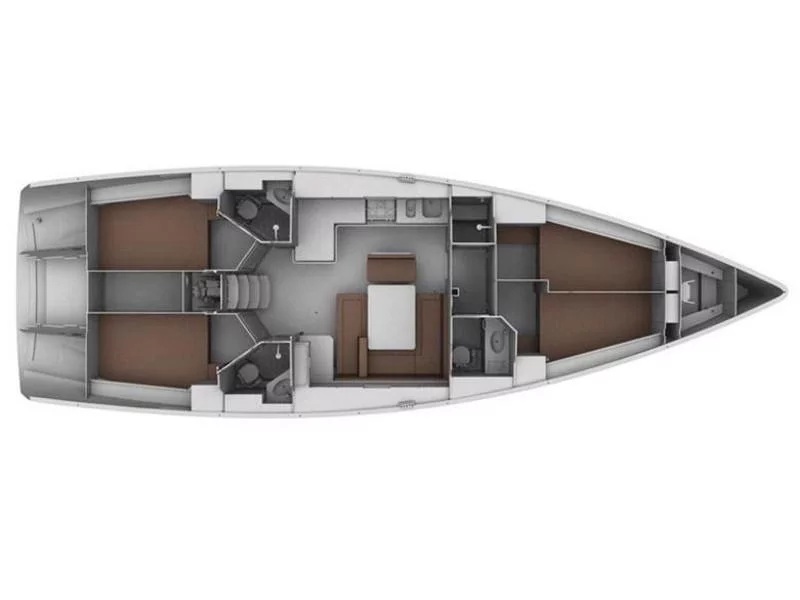 Bavaria Cruiser 45 (Eva) Plan image - 5