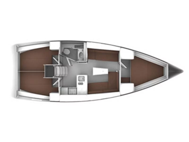 Bavaria Cruiser 37 (Florentia) Plan image - 1