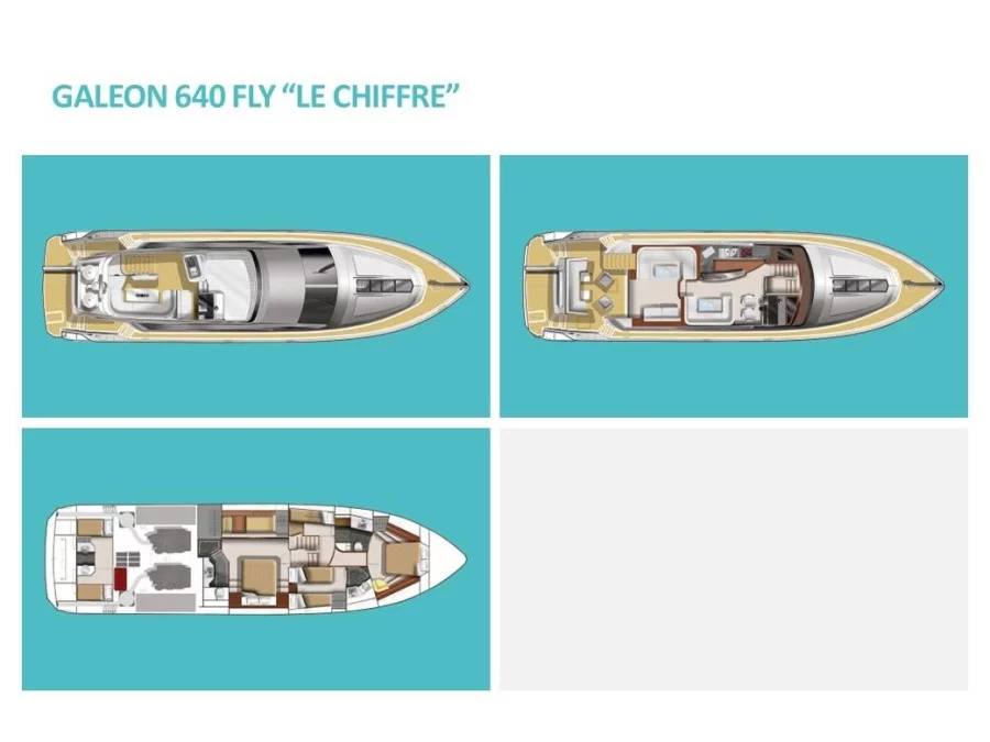 Galeon 640 Fly (Le Chiffre) Plan image - 18