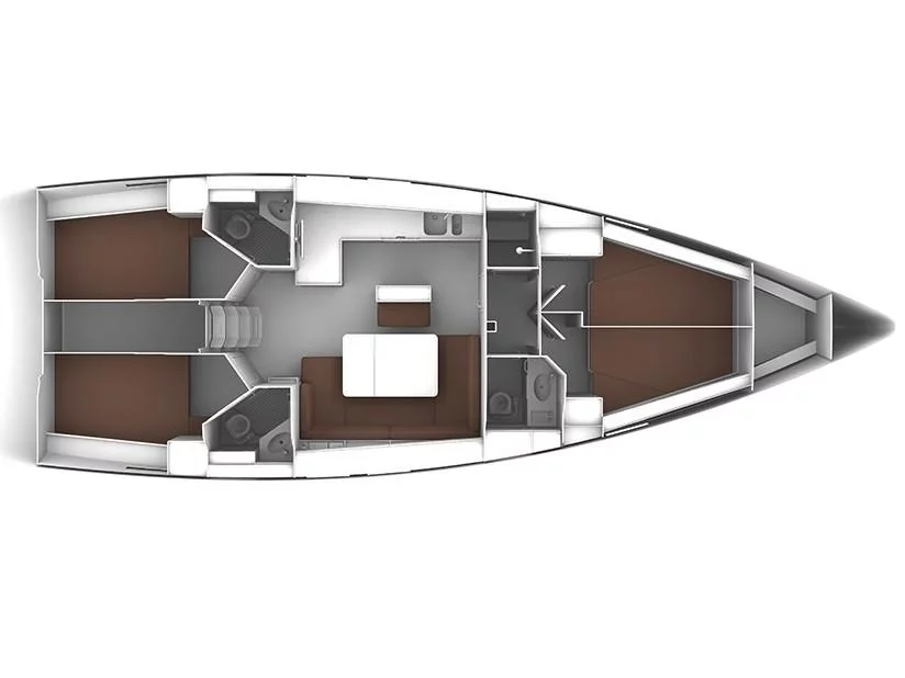 Bavaria Cruiser 46 (S/Y Orsalia) Plan image - 2