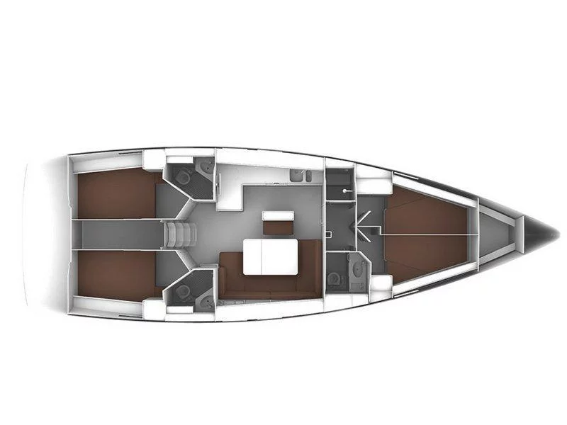 Bavaria Cruiser 46 (CARLOTTA) Plan image - 1