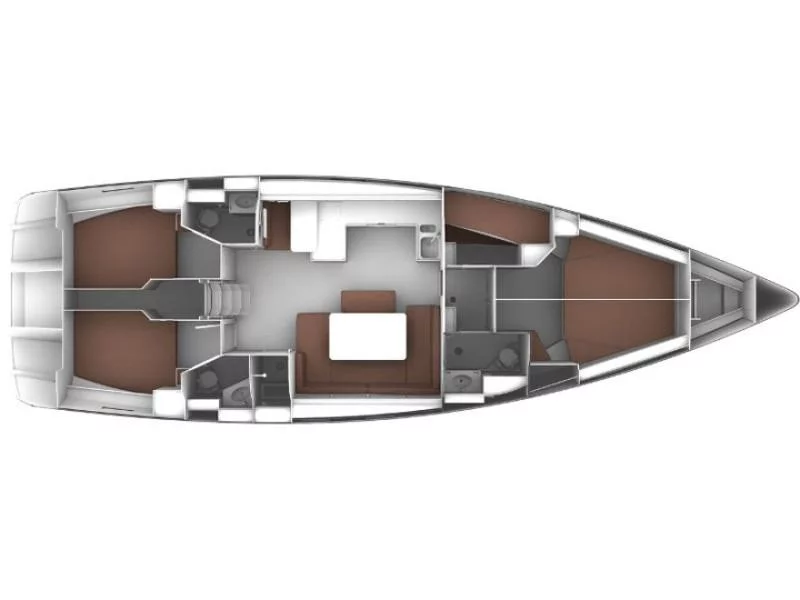 Bavaria Cruiser 51 (Sea Wonder I) Plan image - 2