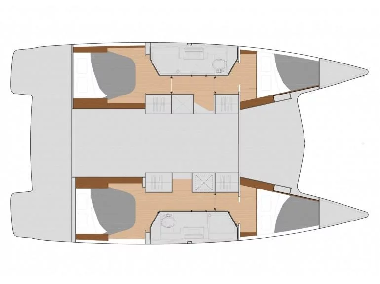 Lucia 40 (4cab./2hds) (Pearl) Plan image - 2