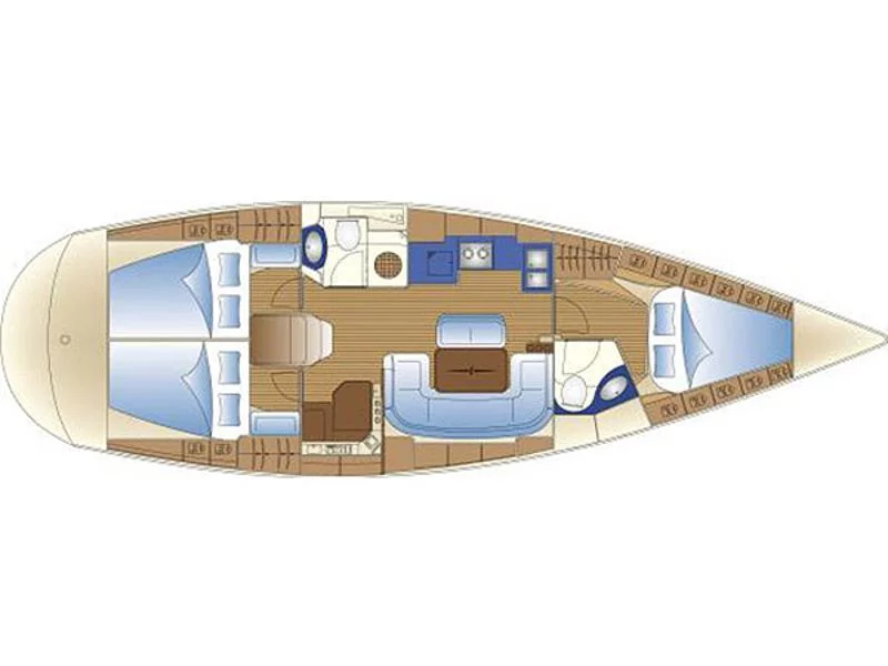 Bavaria 42 Cruiser (PantaRei) Plan image - 2