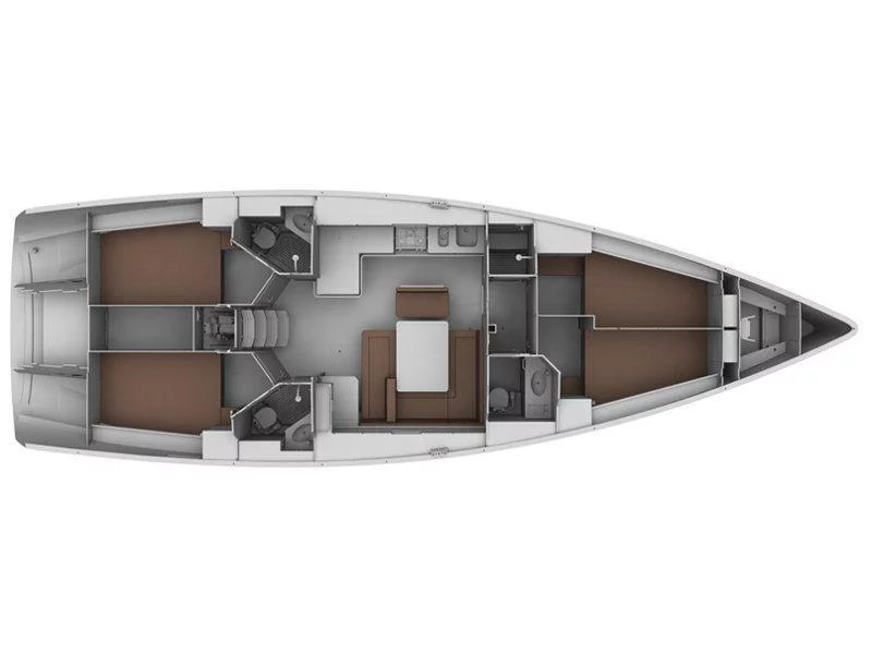 Bavaria Cruiser 45 (B45-13-C) Plan image - 1