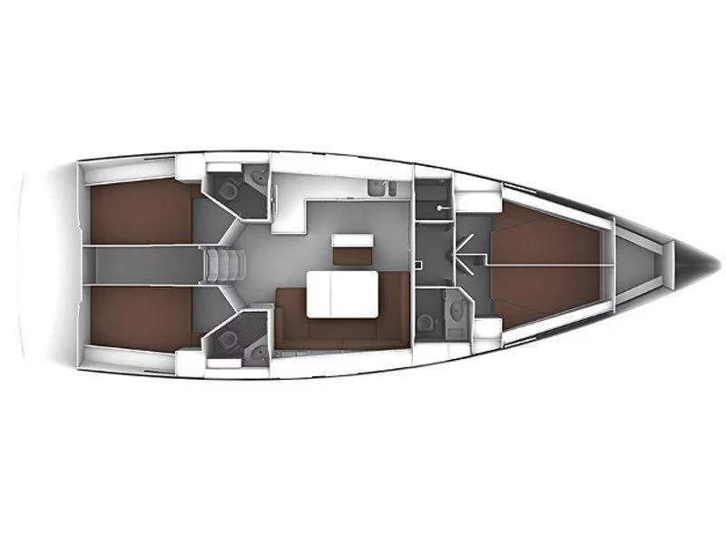 Bavaria Cruiser 46 (Anfitrite) Plan image - 17