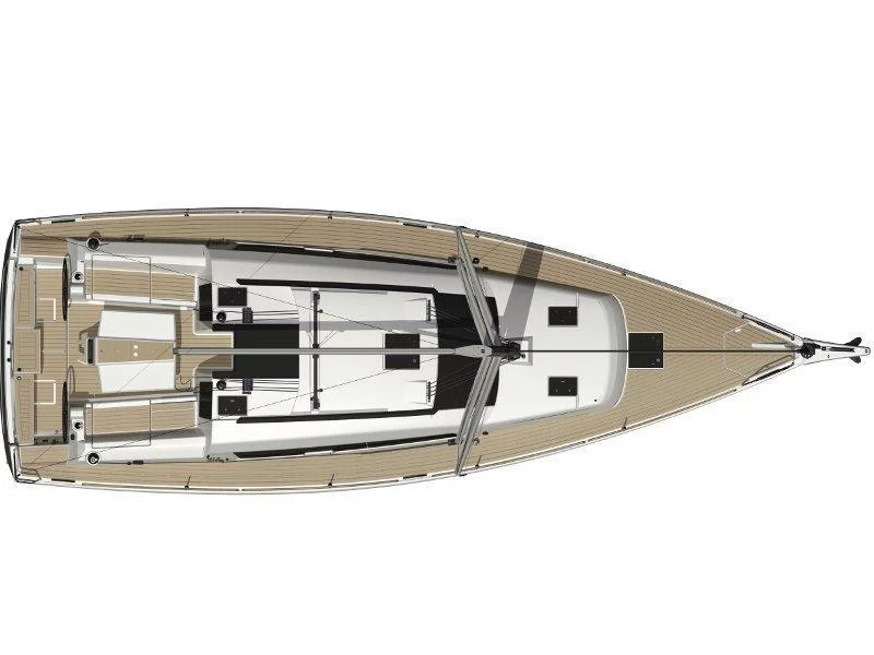 Dufour 412 Grand large (Altair II) Plan image - 36
