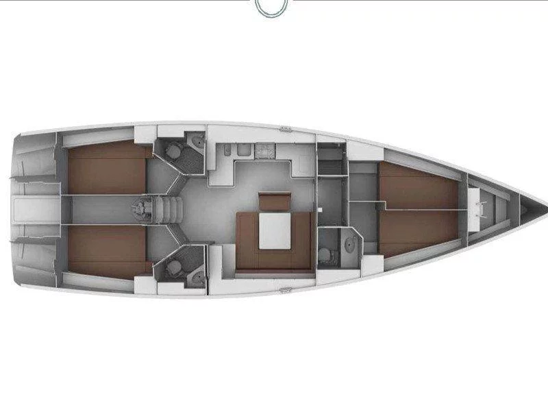 Bavaria Cruiser 45 (Moonmist) Plan image - 8