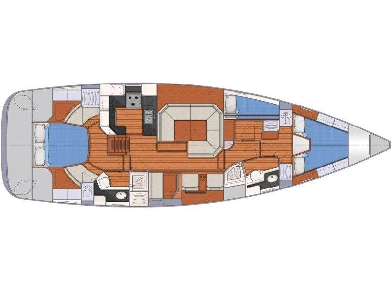Oceanis 47 (Oceanis 47) Plan image - 2
