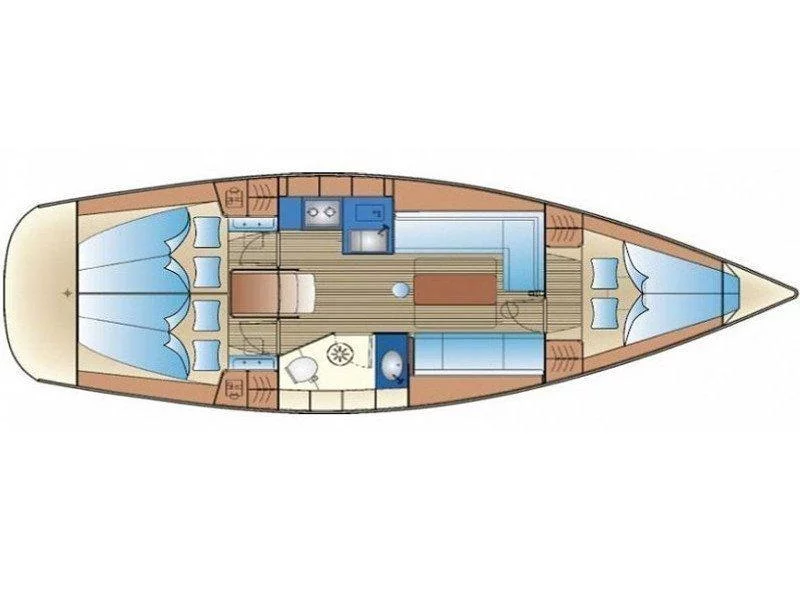 Bavaria 34 Cruiser (Pandora) Plan image - 1