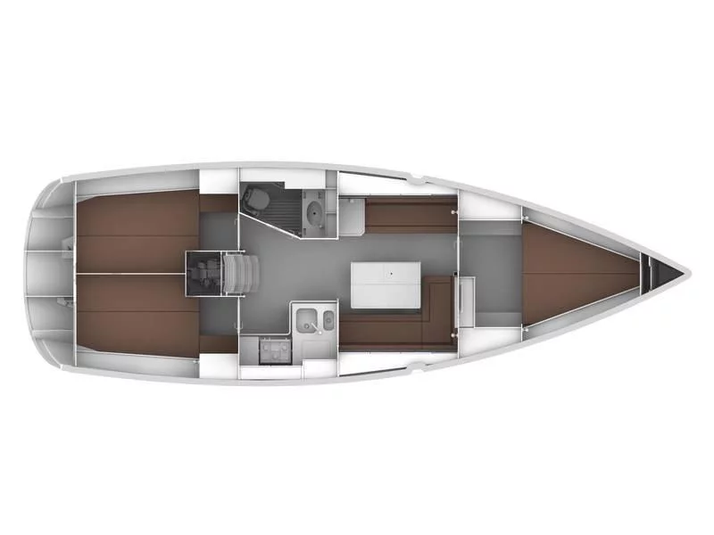 Bavaria Cruiser 36 (Kathy Cool) Plan image - 4