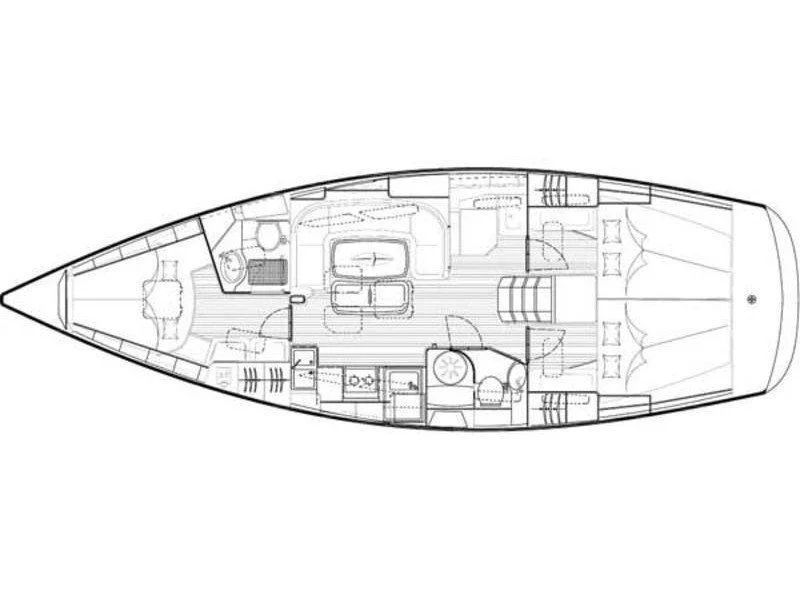 Bavaria Cruiser 40 (Tinkerbell) Plan image - 5