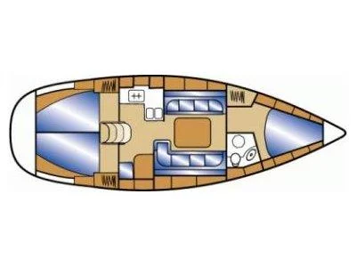 Bavaria Cruiser 37 (Diana) Plan image - 12