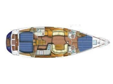 Sun Odyssey 49DS (Blue Bear) Plan image - 2