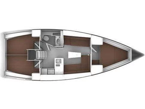 Bavaria Cruiser 37 (Sail Dream 2) Plan image - 2