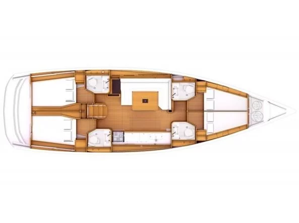 Photo #2 - Sun Odyssey 469 (BLUE HEAVEN) в Корфу - 7186