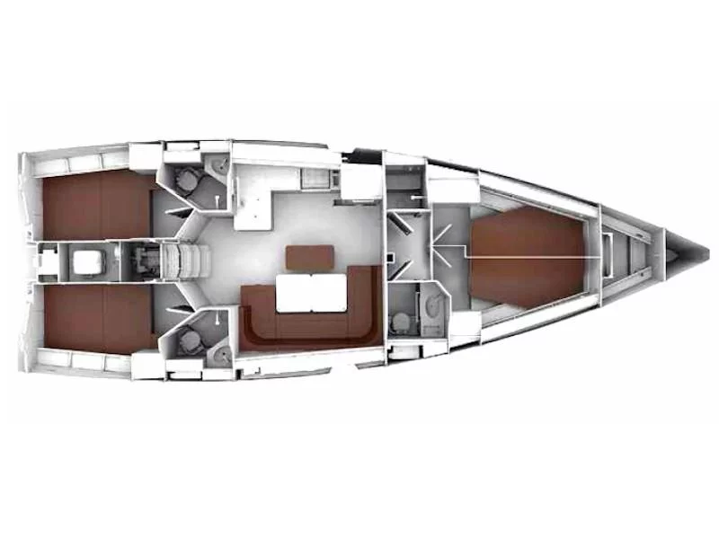 Bavaria Cruiser 46 (S/Y Semeli) Plan image - 8