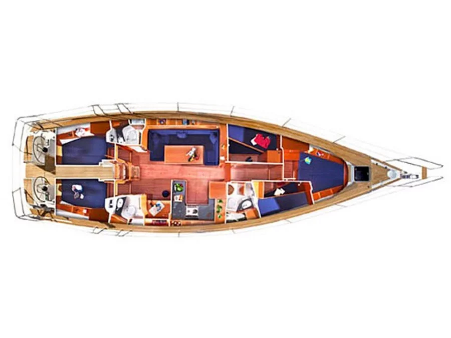 Bavaria 51 Cruiser (Sea You) Plan image - 2