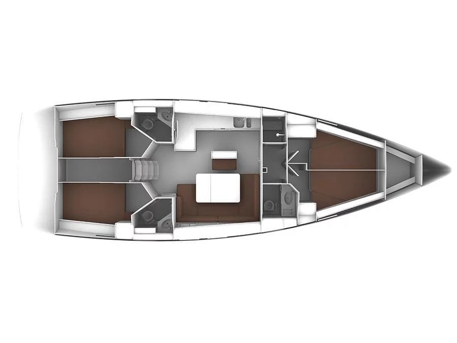 Bavaria Cruiser 46 (Mokoro Sc) Plan image - 4