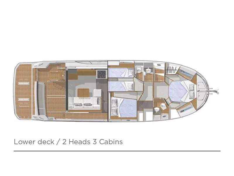 Beneteau S. Trawler 47 (Ocean dreamer) Plan image - 15
