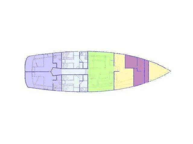 Motor sailer (Lady Q) Plan image - 1