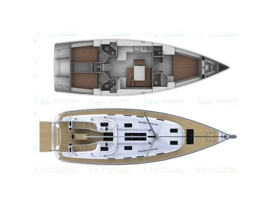 Bavaria Cruiser 45 (Eldoris) Plan image - 2