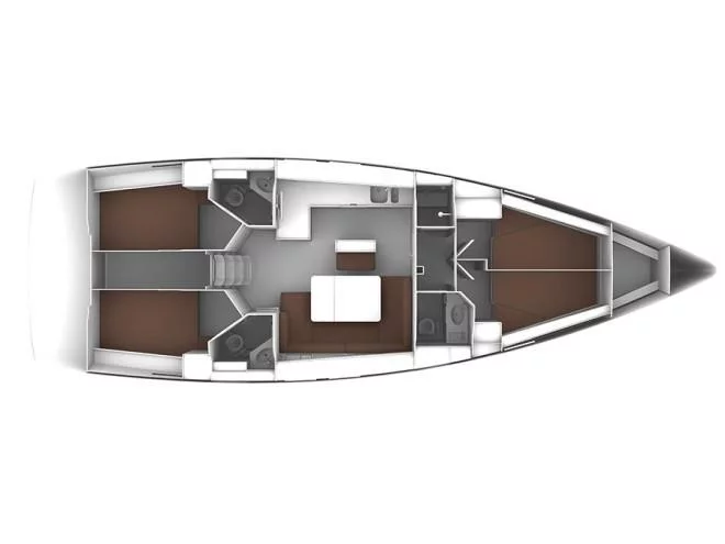 Bavaria 46 Cruiser 2015 (Zefyros) Plan image - 6