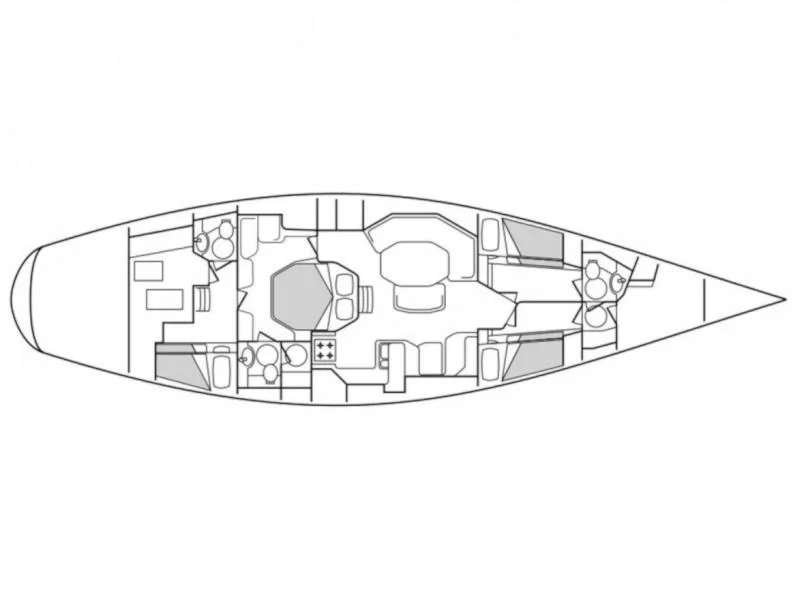 Baltic Yachts b58 (Akoya) Plan image - 10