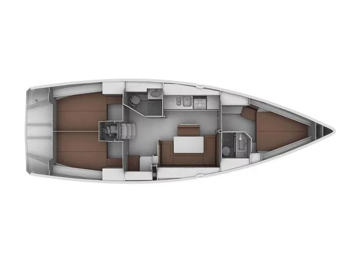 Bavaria Cruiser 40 (Priceless) Plan image - 8