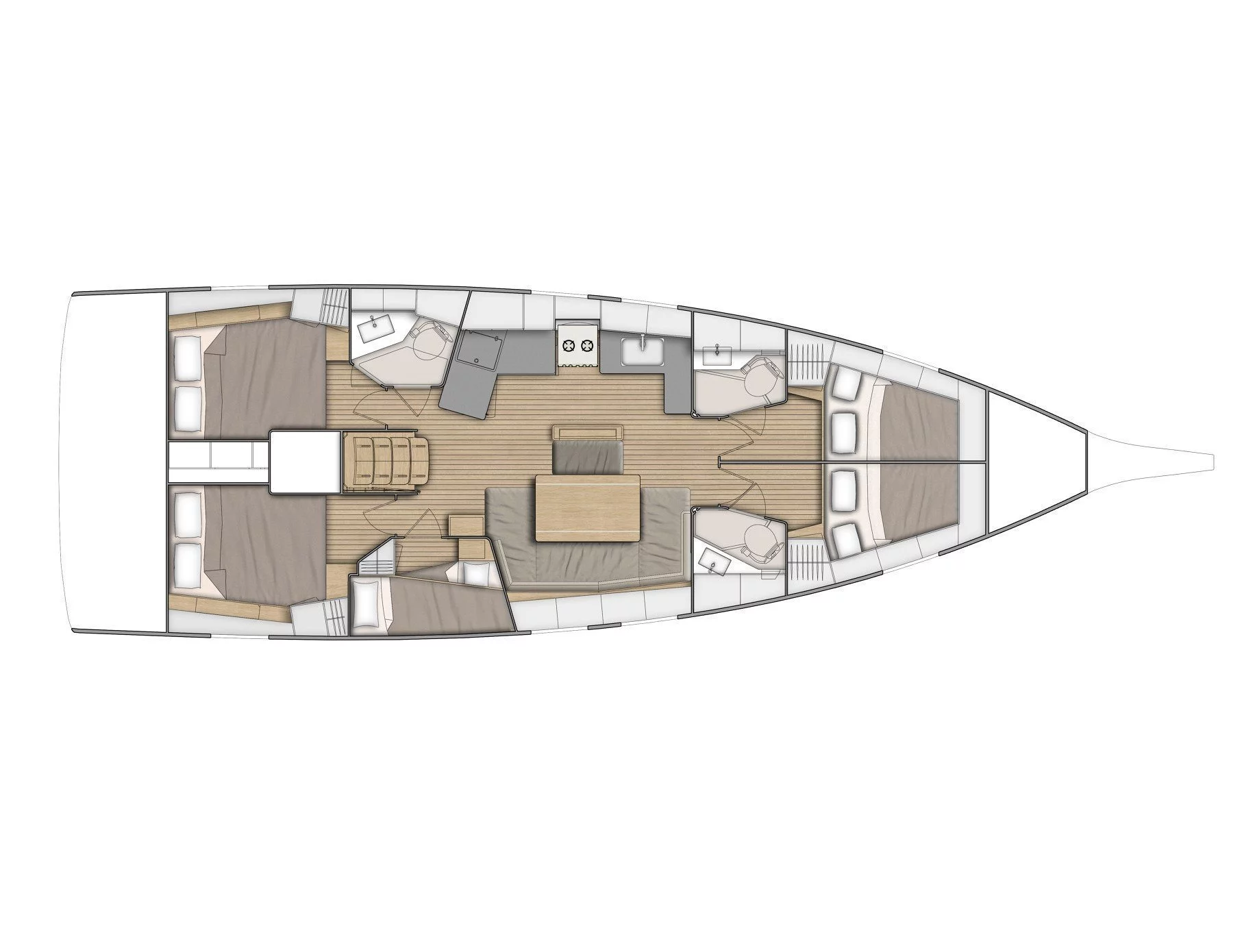 Oceanis 46.1 (SEA YA) Plan image - 16