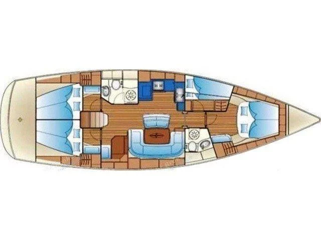 Bavaria  46 Cruiser (Ariana) Plan image - 10