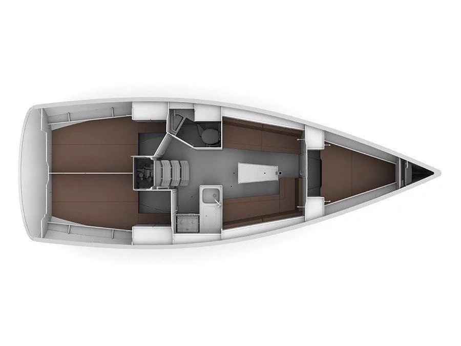 Bavaria Cruiser 34 (TALASSA) Plan image - 3
