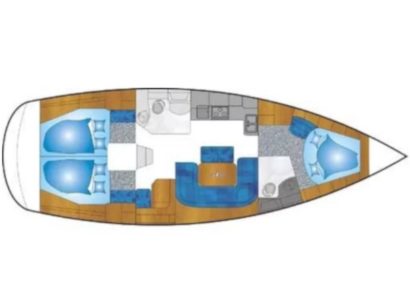 Bavaria 39 Cruiser (LaraLou) Plan image - 1