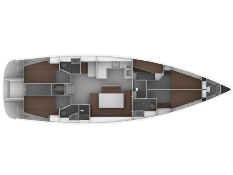 Bavaria Cruiser 50 (Hera) Plan image - 15