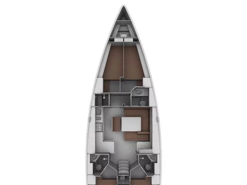 Bavaria Cruiser 45 (Sea Melody) Plan image - 17