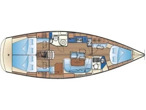 Bavaria 40 Cruiser (Santana) Plan image - 9