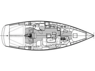 Bavaria 40 Cruiser (Fenix) Plan image - 2