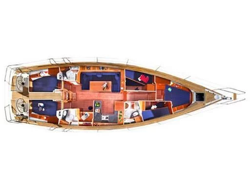 Bavaria Cruiser 51 (Thalassa) Plan image - 2