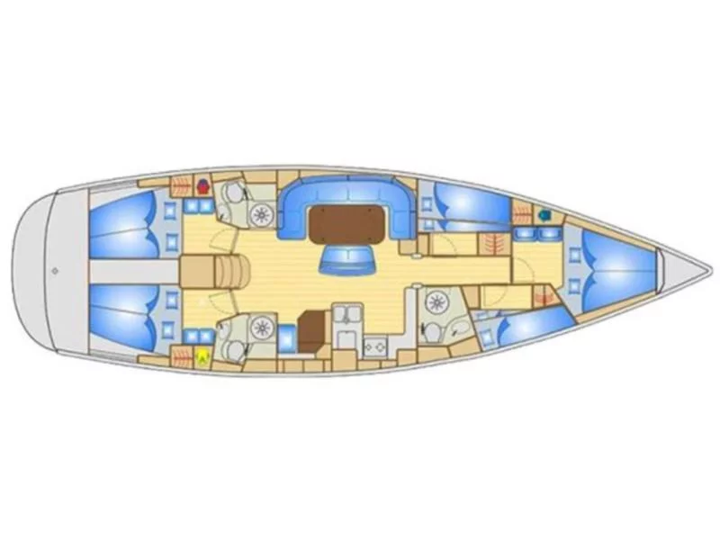 Bavaria 50 Cruiser (Giola) Plan image - 1
