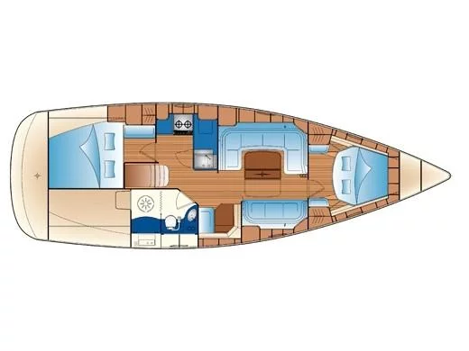 Bavaria 33 Cruiser (Sea Sail II) Plan image - 4