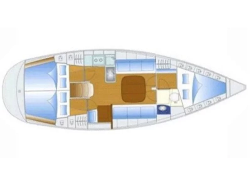 Bavaria 37 Cruiser (Iro) Plan image - 1