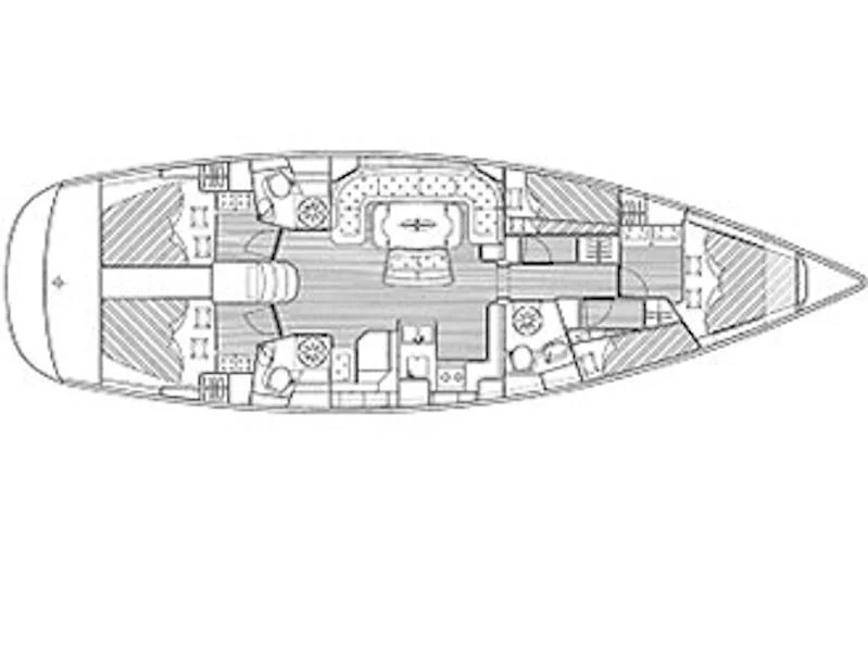 Bavaria 50 Cruiser (Sovaros) Plan image - 1