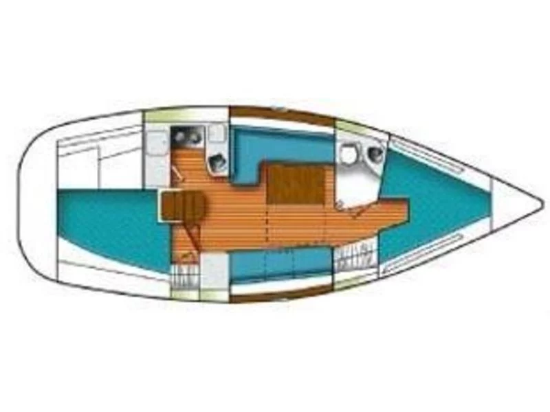 Catalina 309 (It's About Time) Plan image - 2
