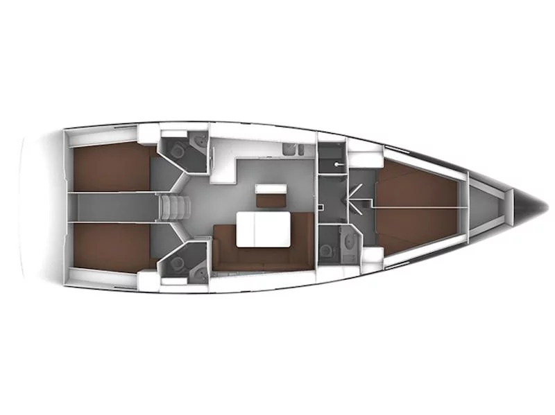 Bavaria Cruiser 46 (Tuerredda) Plan image - 9